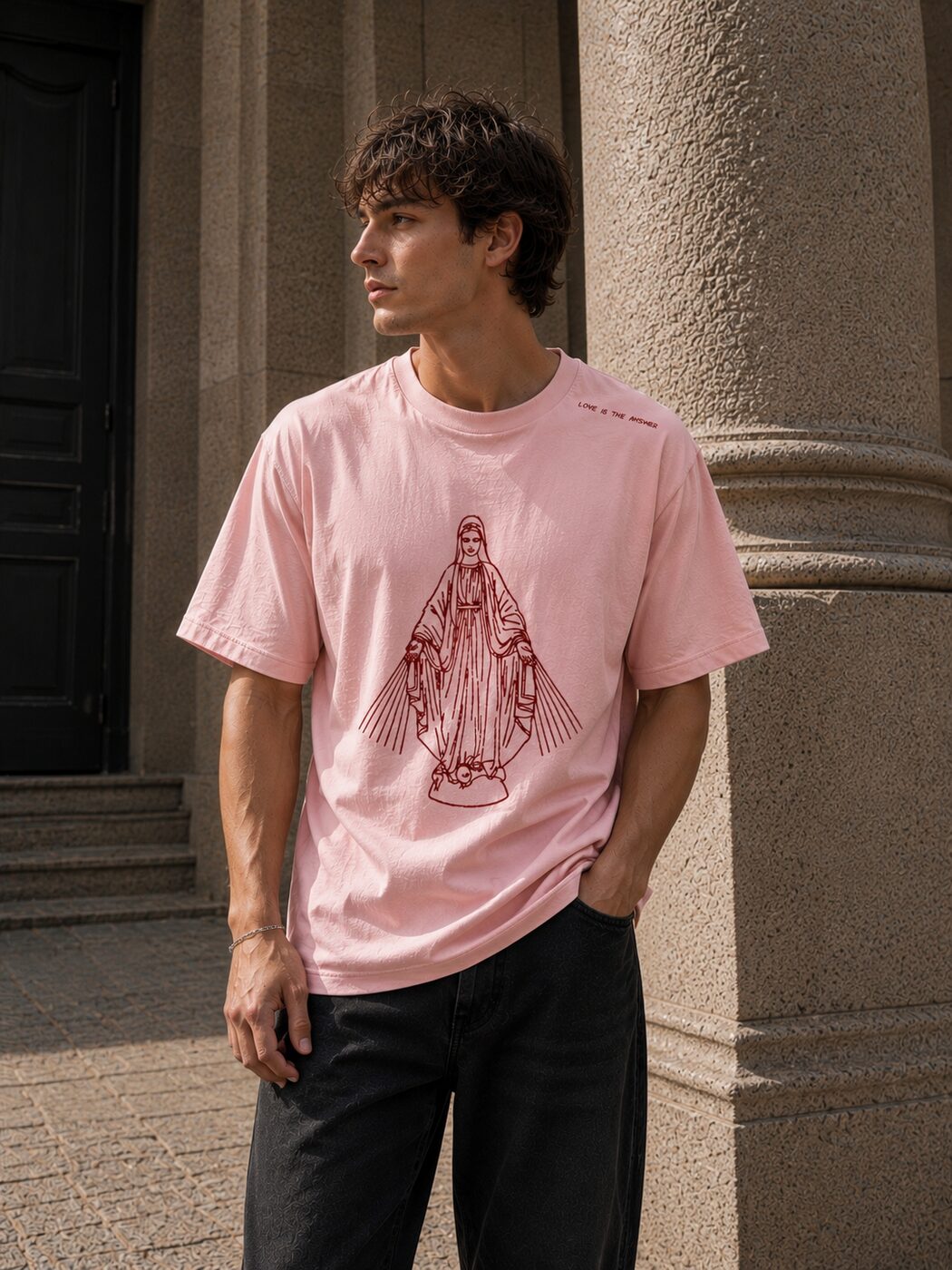 T-shirt MysticLov Rose - face