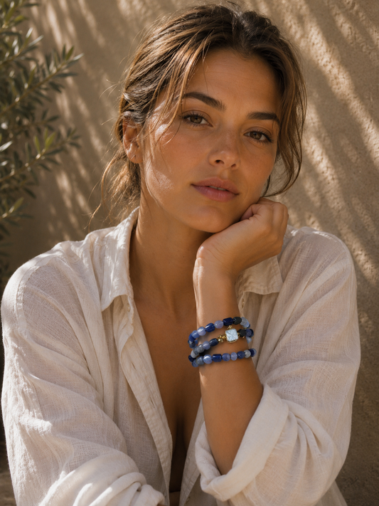 Bracelet Sodalite Bleue