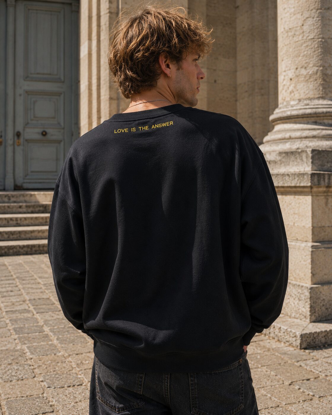 Sweat col rond MysticLov - dos