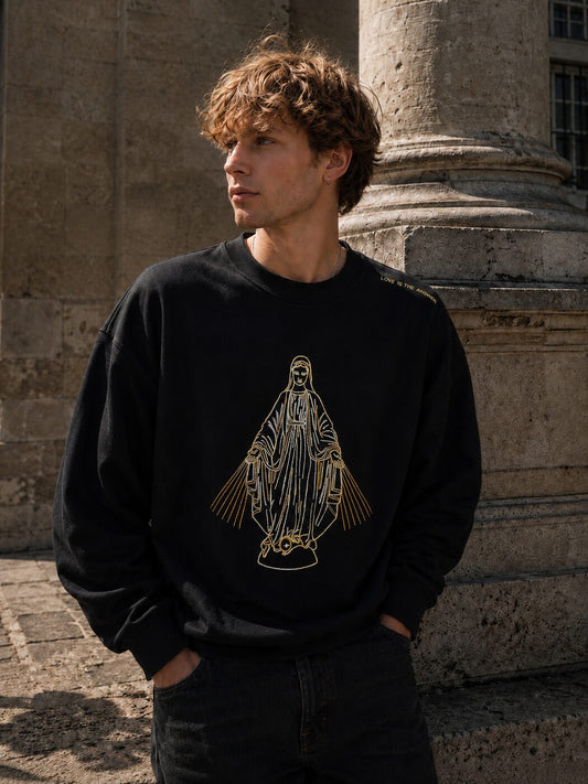 Sweat col rond MysticLov - face