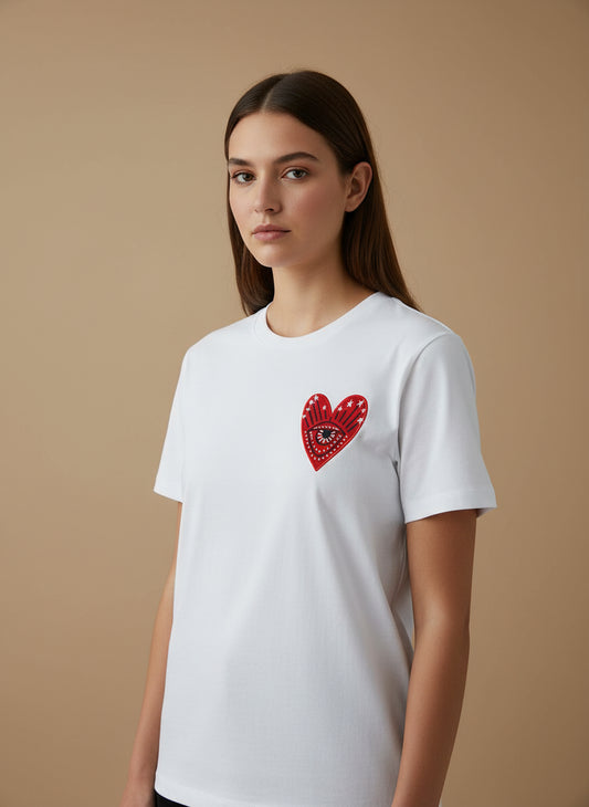 T-Shirt Heart Eye