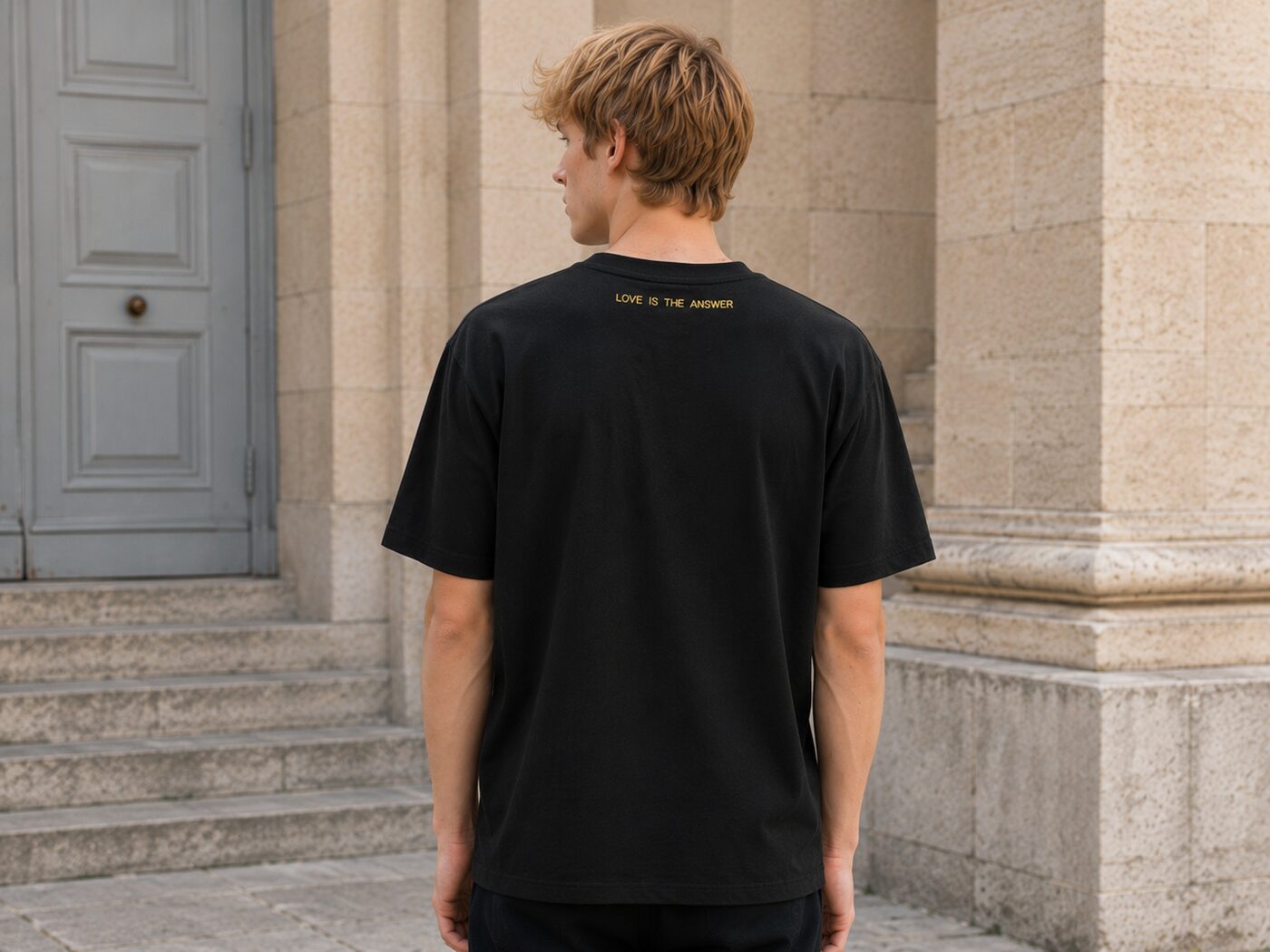 T-shirt MysticLov Noir - dos